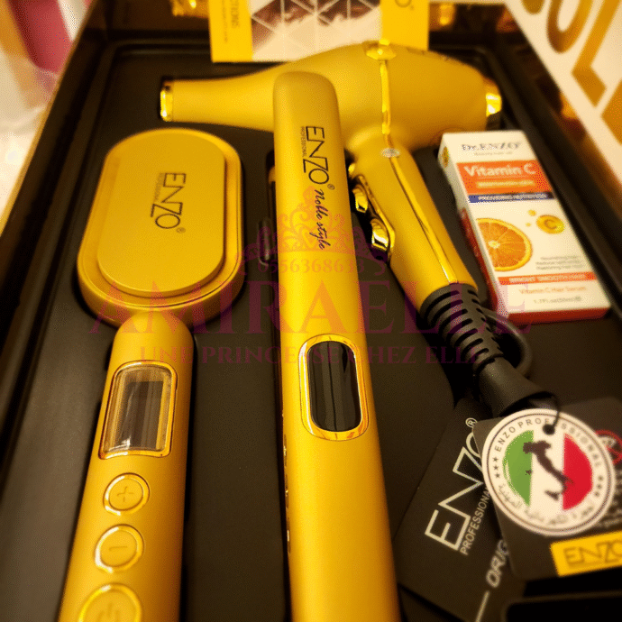 ENZO Bel ensemble economique kit 3 in 1 ( Gold ) – Image 4