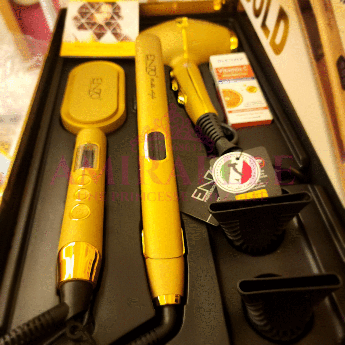 ENZO Bel ensemble economique kit 3 in 1 ( Gold ) – Image 3