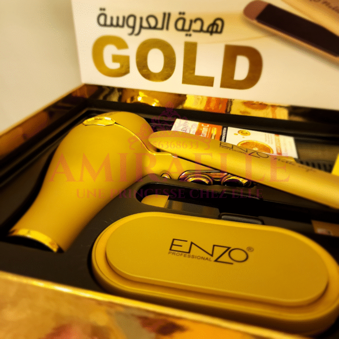 ENZO Bel ensemble economique kit 3 in 1 ( Gold ) – Image 2