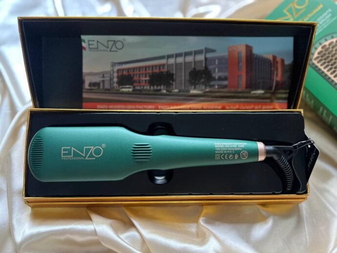ENZO PROFESSIONAL Brosse Lissante Technologie 3D, Chauffage Rapide – Image 3