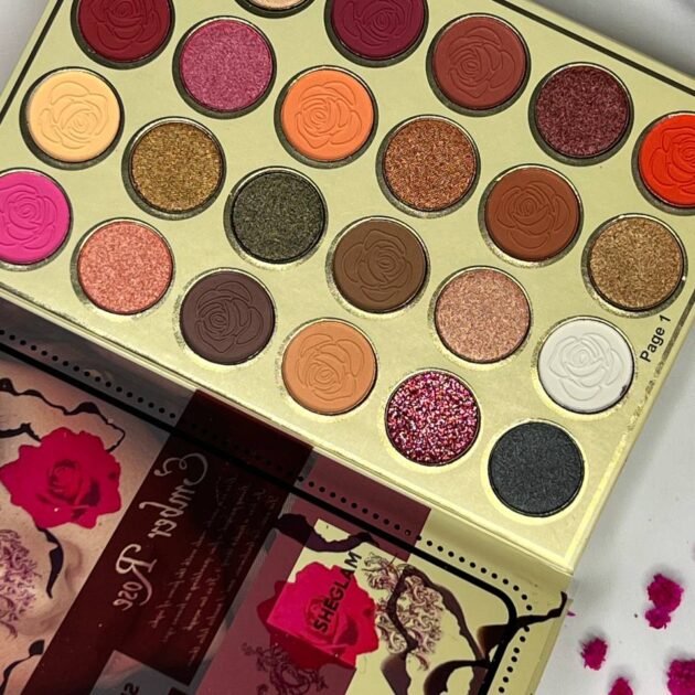 SHEGLAM Ember Rose Livre de maquillage 5 pages Lux
