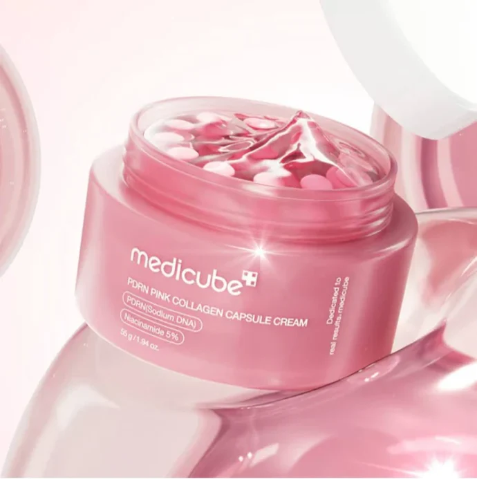 Medicube PDRN Pink Collagen Capsule Cream ( 55g ) – Image 4