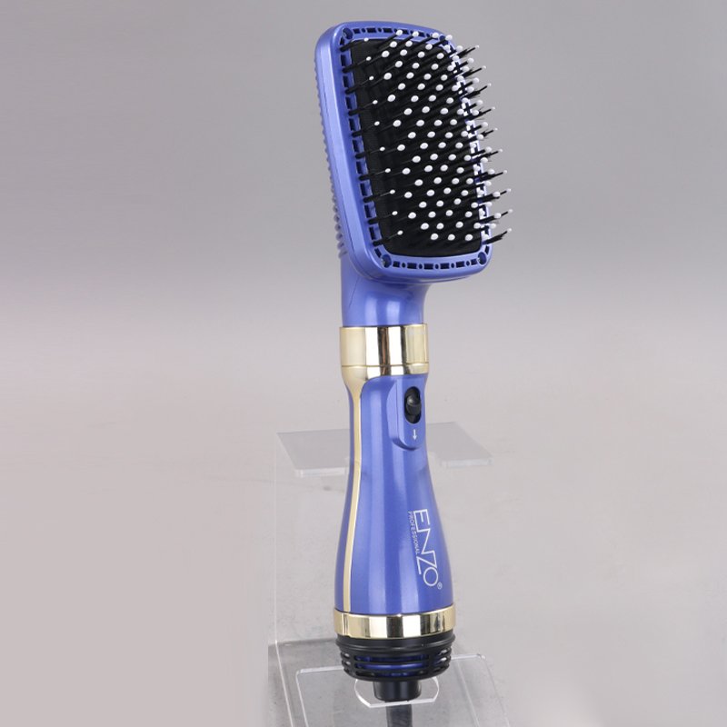 Brosse soufflante ENZO EN-4128 Pro Signature 2-en-1 1200W pour séchage, lissage et volume, avec technologie ionique et revêtement céramique.
